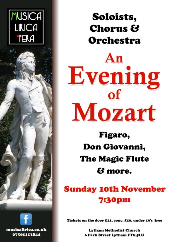 An Evening Of Mozart A4